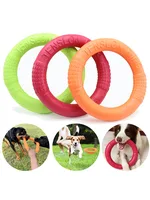 Dog Flying Disk Floating Water Pet Toys Dog Training Ring Interactive Toy Resistant Chewing for Small Medium Large Dogs 2