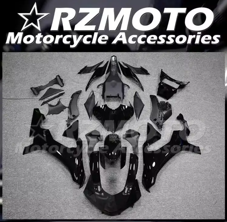 

4Gifts New ABS Motorcycle Fairings Kit Fit for YAMAHA YZF - R1 2015 2016 2017 2018 15 16 17 18 Bodywork Set Custom Black Glossy