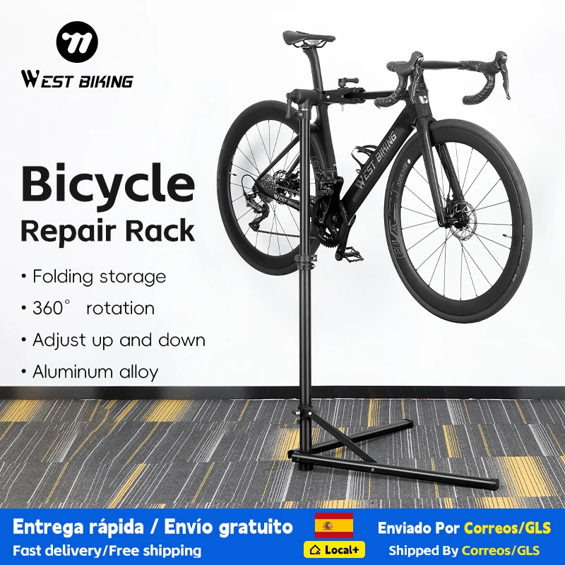 West Biking Mehrzweck-Fahrrad reparatur ständer Lagerung faltbarer Fahrradst änder profession elle Fahrrad wartung Wand-/Boden regale