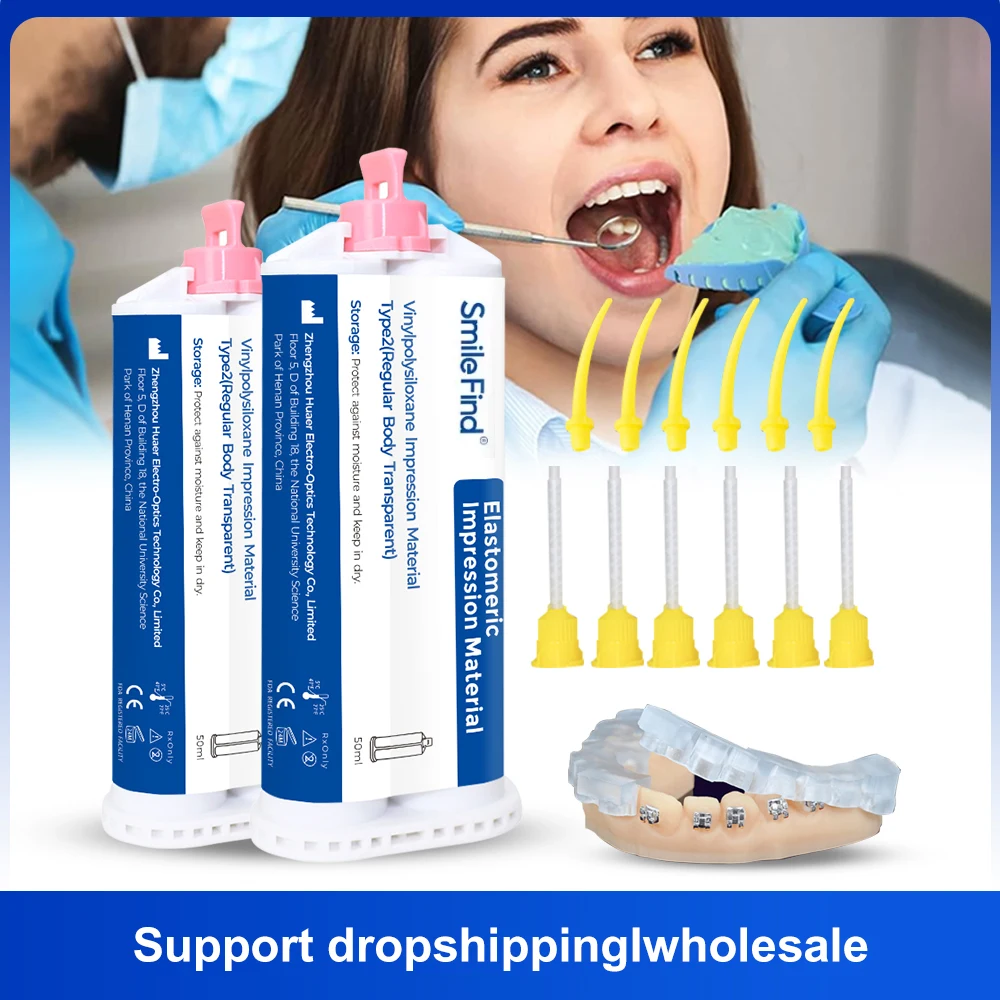 Materiales De Impresi n Dental Masilla Suave De Silicona Goma De materiales-de-impresi-n-dental-masilla-suave-de-silicona-goma-de