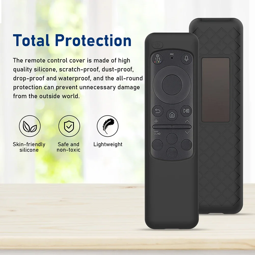 Silicone Remote Case Silicone Remote Sleeve Silicone Remote Cover Silicone Case Protector Remote Controller Cover Protective Cover Silicone Remote Control Cover For Samsung BN59-01432A 01432B