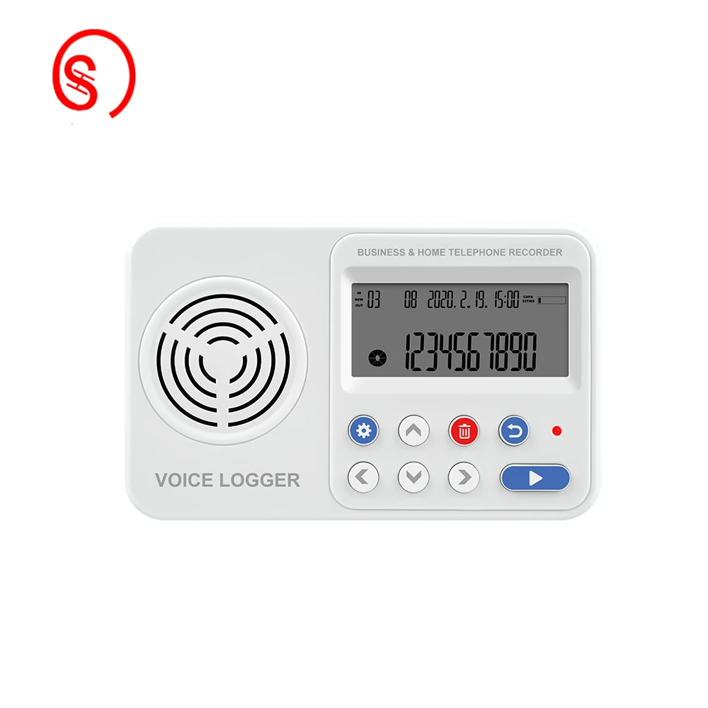 500 Series recording box,Connect analog telephone,Recording/Voice response/Leave a message,Anti harassment,Call record,Caller ID