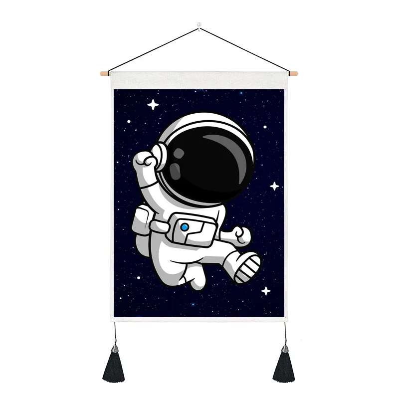 

Модный гобелен Космос галактика звезда узор астронавт прямоугольный Фон Ткань Спальня Кабинет гостиная диван Висячие картины