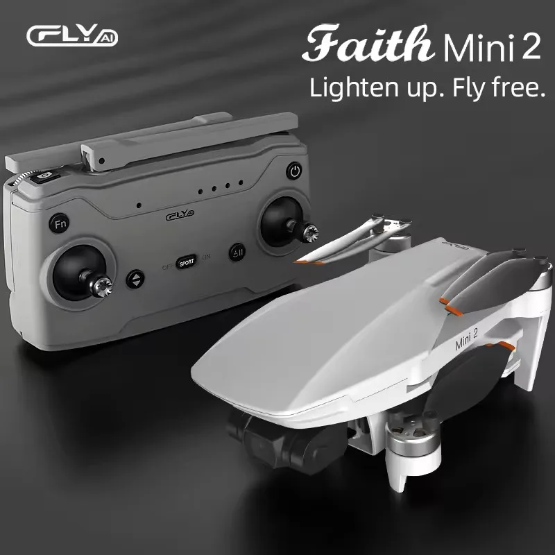 C-FLY Faith Mini2 Drone 4K HD Camera 3-Axis Gimbal 249g 5G Wifi GPS FPV Brushless Foldable RC Quadcopter CFLY Faith MINI 2 Dron 2