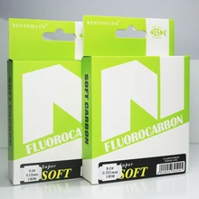  100M 100% Fluorocarbon Fishing Line Pure Fluorocarbon Fly Fishing Leader Carbon Fiber Fast Sinking Carp Fishing 