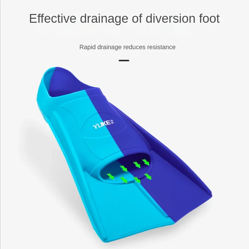 Silicone Swim and Diving Training Fins Set