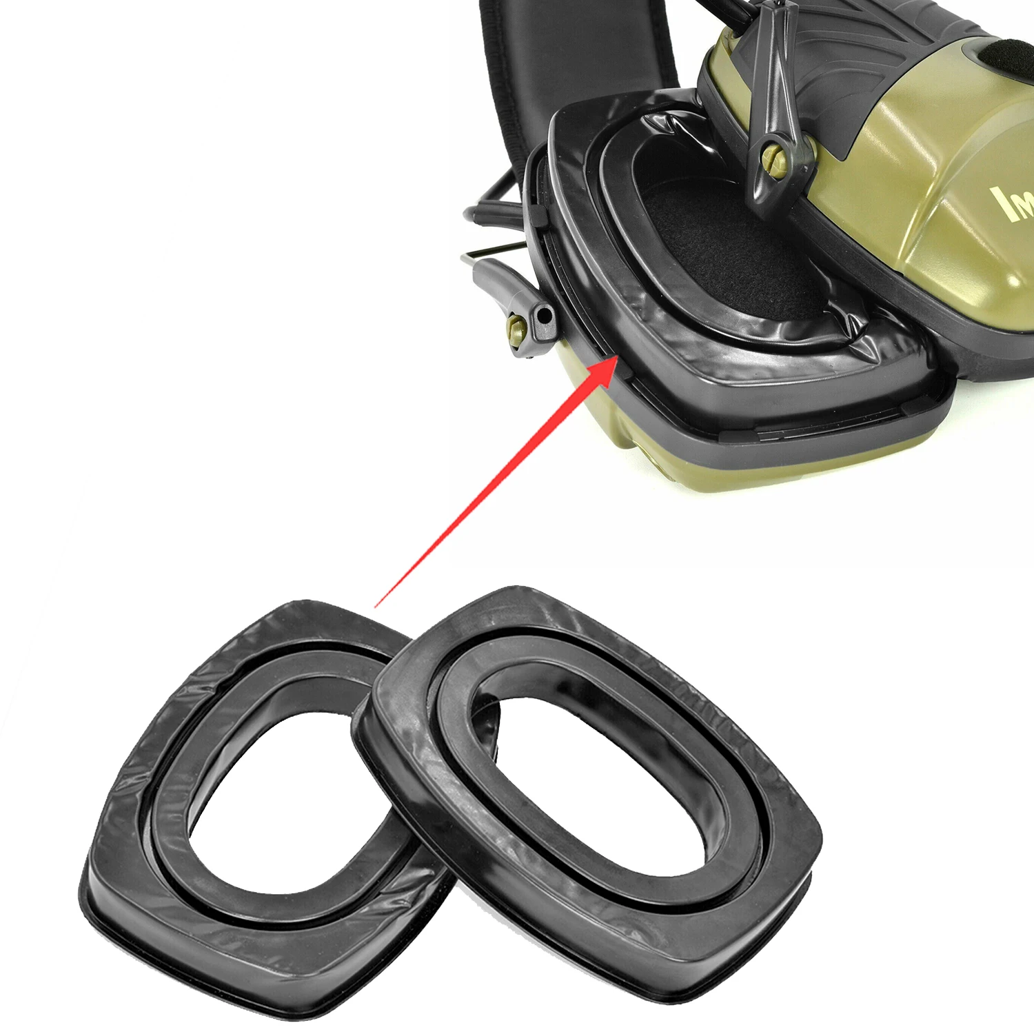 Tactical1PairGelEarPadsForHowardLeightbyHoneywellImpactShootingSportProSync