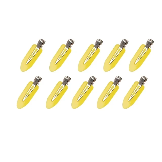 No Bend Hair Clips Makeup Barrettes Flat Sectioning Hair Pins Non Slip Duckbill Clips for Women Salon Hair Styling Accessories