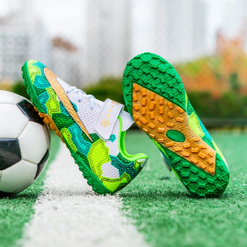Botas de fútbol TF para niños de 10 años, zapatos de fútbol para niños, zapatillas de fútbol al libre, 31 39| | - AliExpress