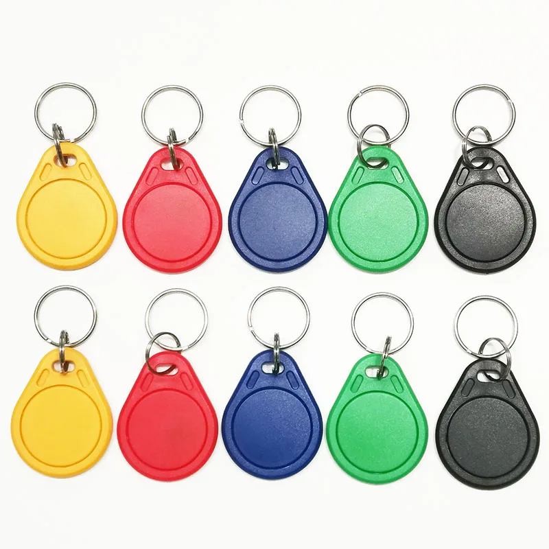 10pcs Ntag213 NFC Tags keychain 13.56MHz ISO14443A RFID Keyfobs Ntag ...