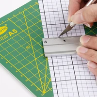 22x15CM A5 5-Layer Cutting Mat/Pad/Board White Core Flexible Bend-Resistant  PVC Thickened Home School Cutting Mat Self-Healing 3