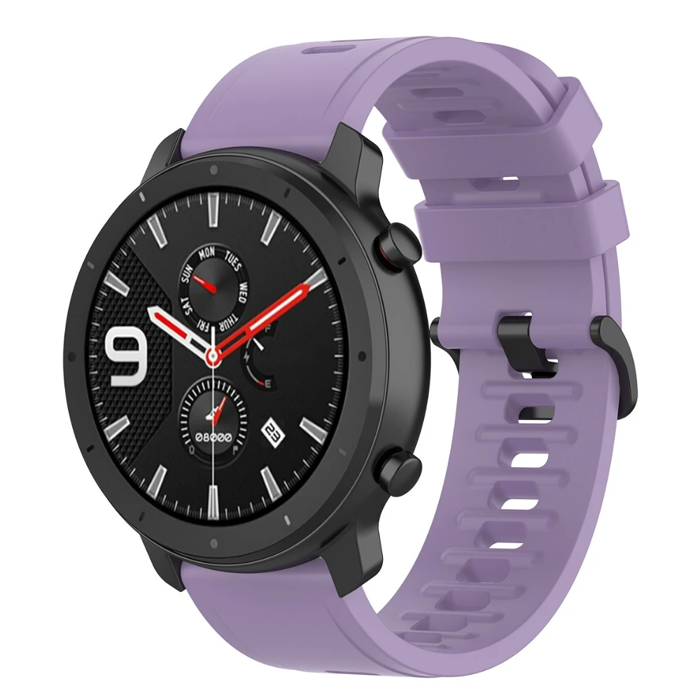 Silicone Sport Watchband – 20/22mm Replacement Strap