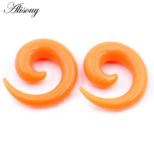 Solid Acrylic Ear Jewelry 16mm Acrylic Solid Ear Plug Stretcher - Foto 8