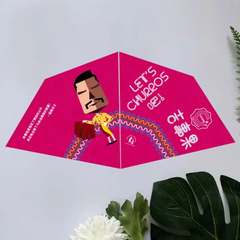 100pcs Spanish Churros Takeaway Boxes, Disposable Paper Food Packaging for Chocolate, B... - SKU SCTB1223 - UGI Packaging