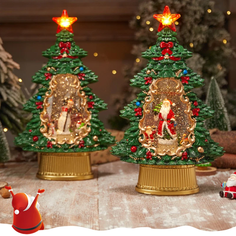 

Рождественский подарок, снежинка, Ранняя отправка музыкальной шкатулки, снежные украшения, рождественские ночники