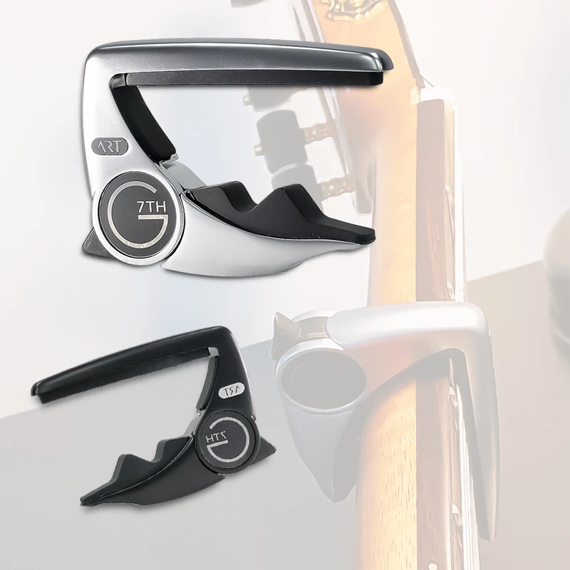 G7TH Performance 3 Acoustic Capo - Celtic 限定モデル (シルバー) Performance 3 Steel String - 18kt Gold-Plate