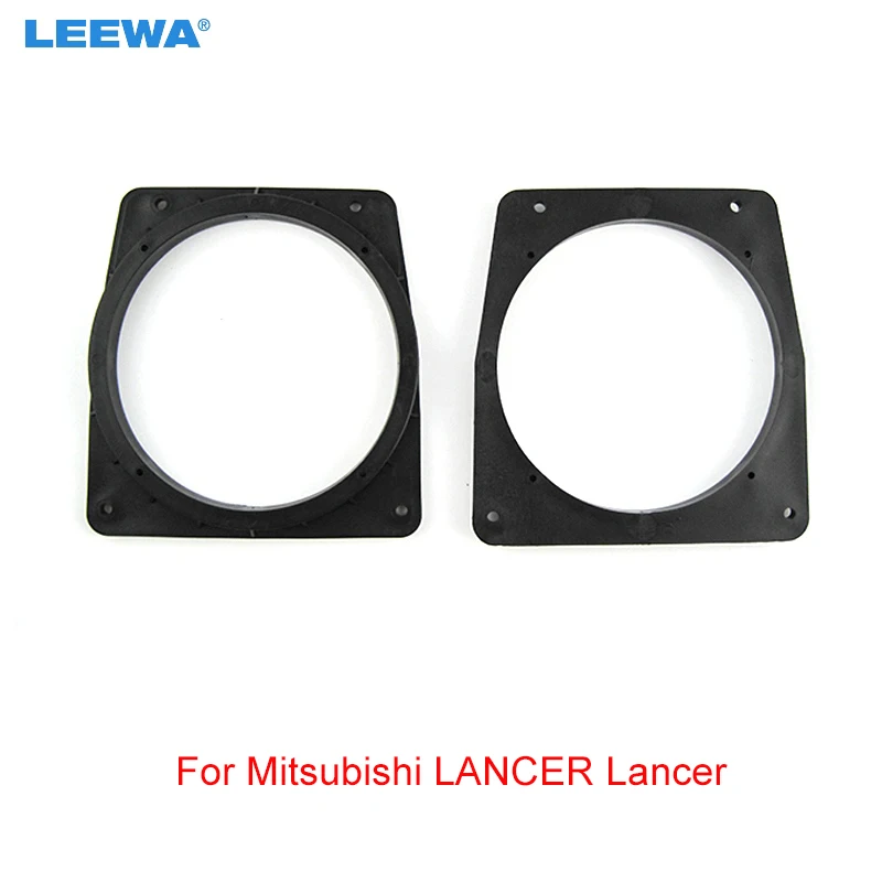 

LEEWA Car Solid Speaker Spacer Mats For Proton GEN2 WIRA1.6 Persona Mitsubishi Audio Refitting Speacker Ring Holer Pads