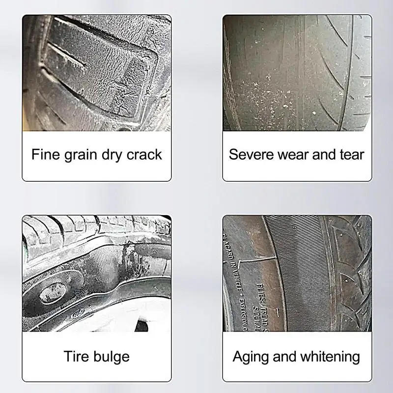 Tire Wax Wheel Guard Max Coat 2L Blackening Effect Polish Maintenance Paste For High Gloss Black Glossy Tyres