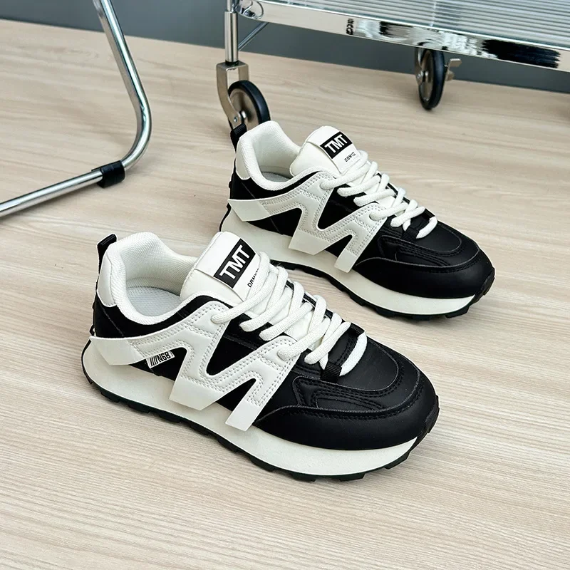 TSTCTB 2024 New Women Platform Shoes Fashion Sneakers Thick Sole Sports Shoes Women Sneakers Fashion Casual Vulcanized Shoes