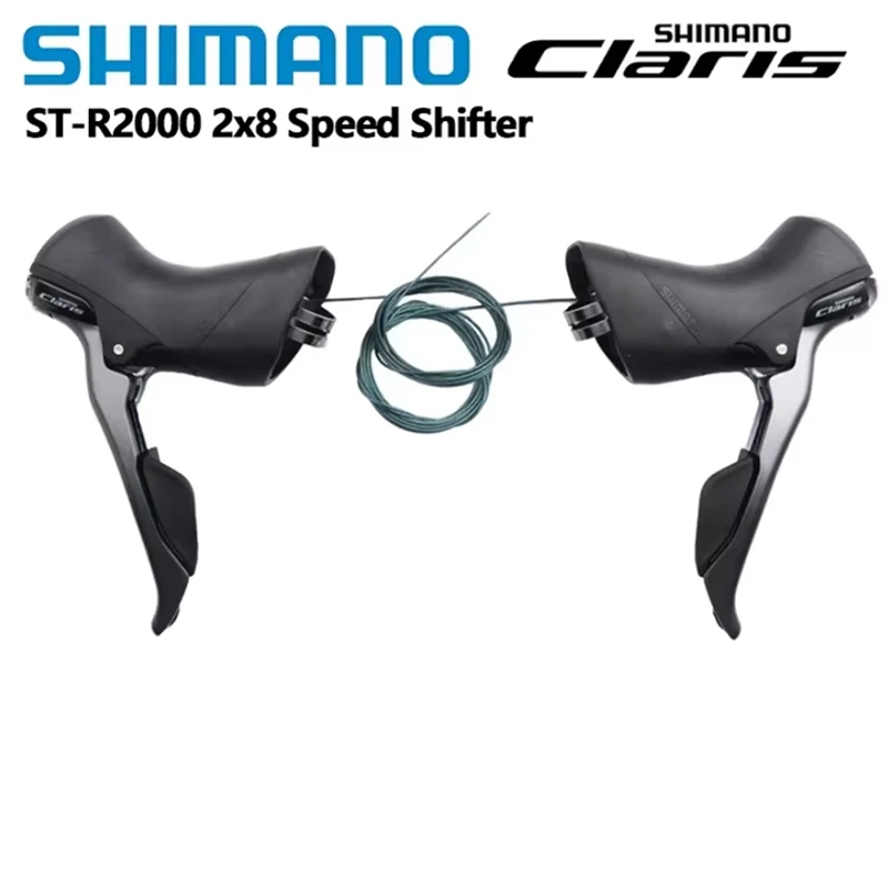 [未使用] シマノ Claris 2x8s STI レバー ST-R2000 S58266109bdf845f996be3c918940d