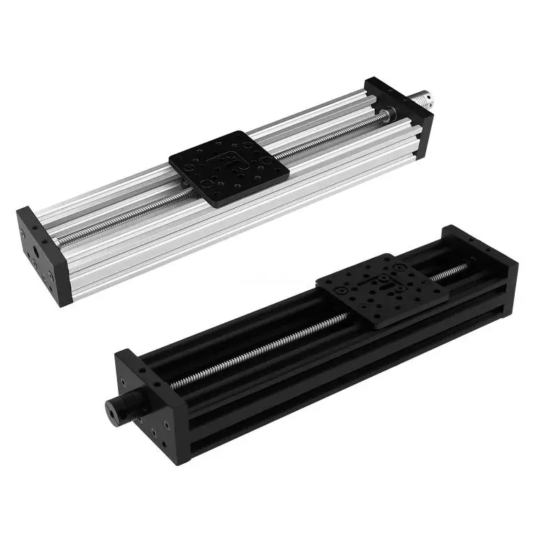 

4080U Linear Stage Actuator 8mm 300/500mm Stroke Aluminium Z-axis Screw Slide Table for cnc Router Dropship