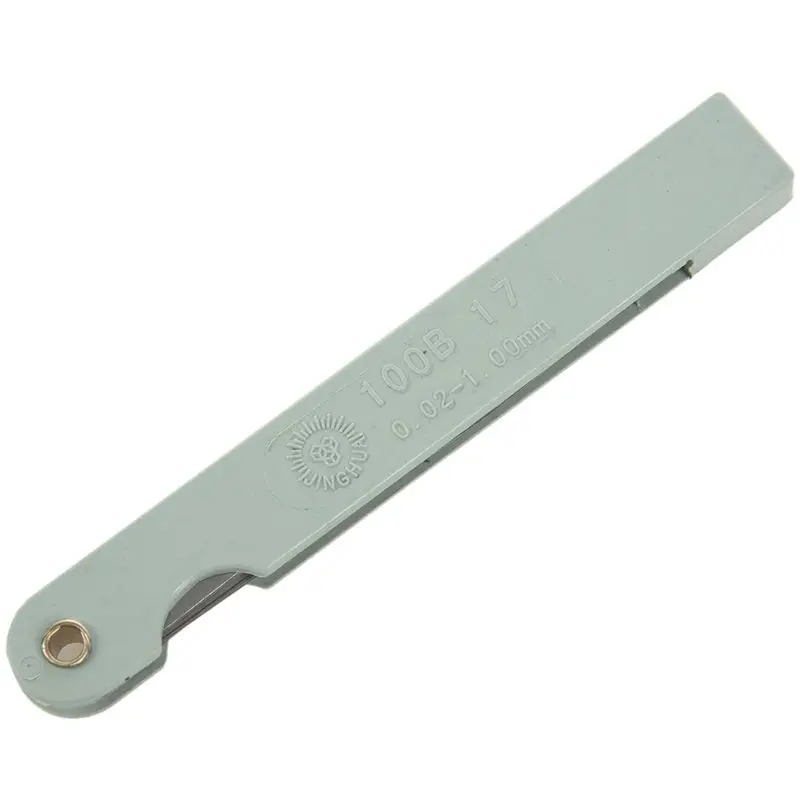 다기능 3X 새로운 0.02 1Mm 17 블레이드 두께 간격 미터법 필러 필러 게이지 측정 도구