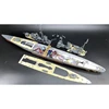 RC Ship Model Kit 1/200 Linxian Class Chongqing Light Cruiser Remote Control Ship Model with Brush Motor SLA Printing 3