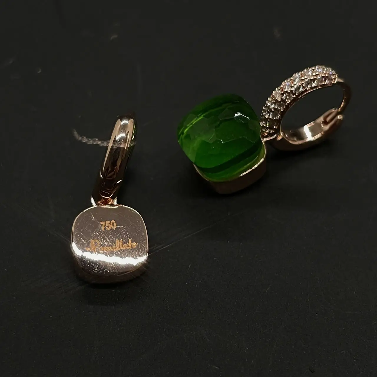 Classic Candy Color Earrings Inlay Transparent Zircon 27Colors Crystal Earrings Platinum Plated Fashion Jewelry For Women