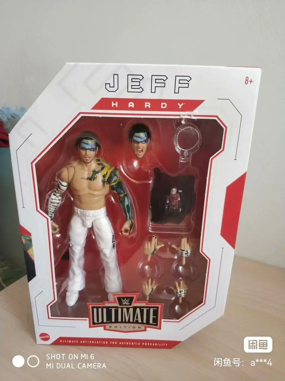 WWE究極版フィギュアレスリング人形、ジェフハーディ、WWE
