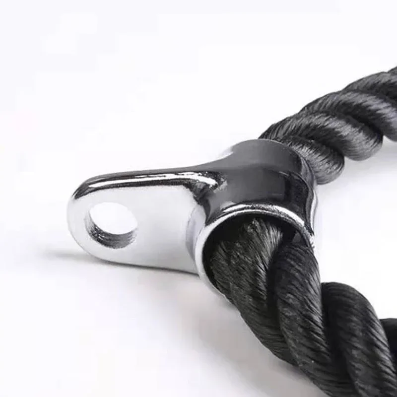 Triceps rope fitness home gym pulldown machine handle biceps triceps back shoulder muscle exerciser 70cm/120cm