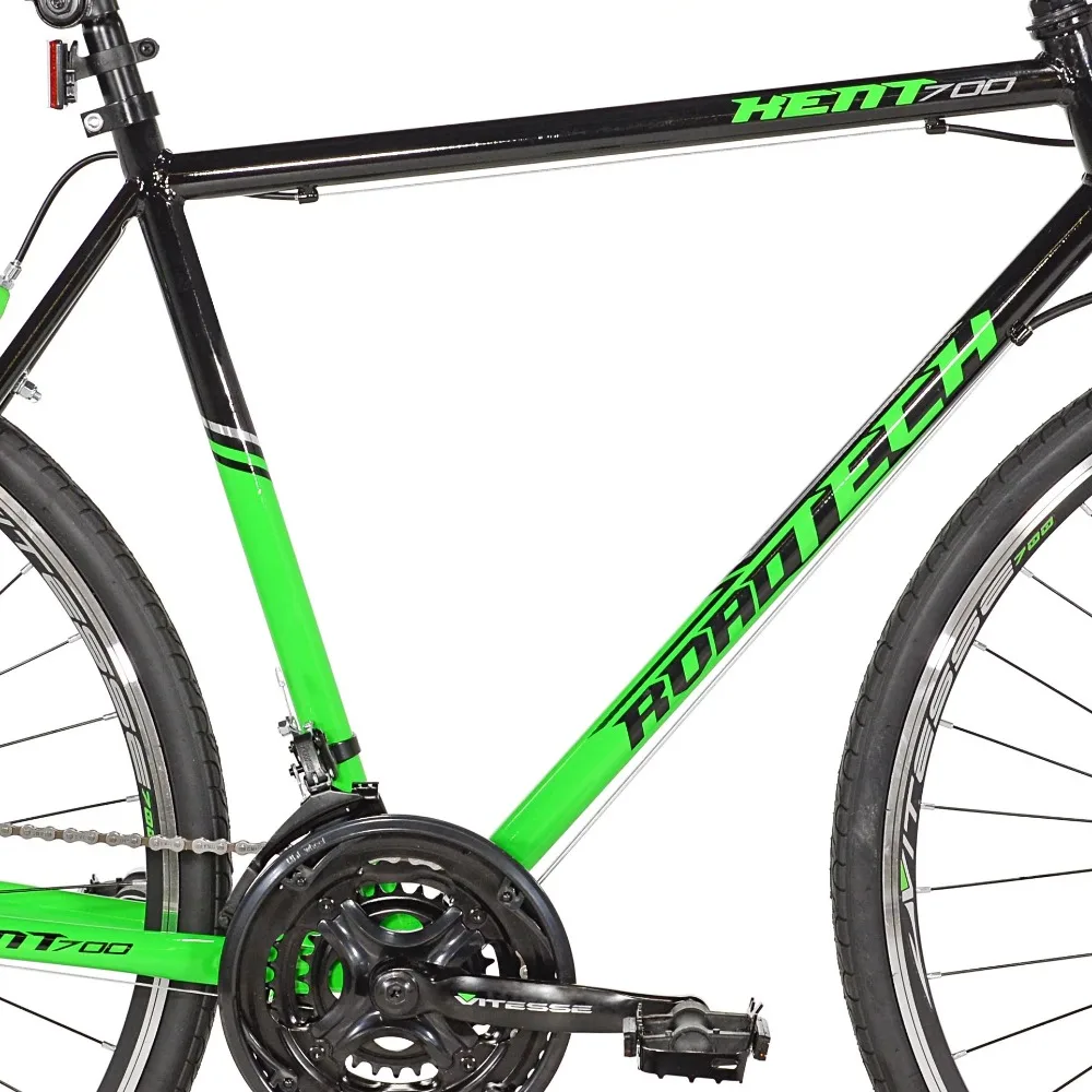 2024 Kent 700c RoadTech Men's Bike, Black/Green AliExpress