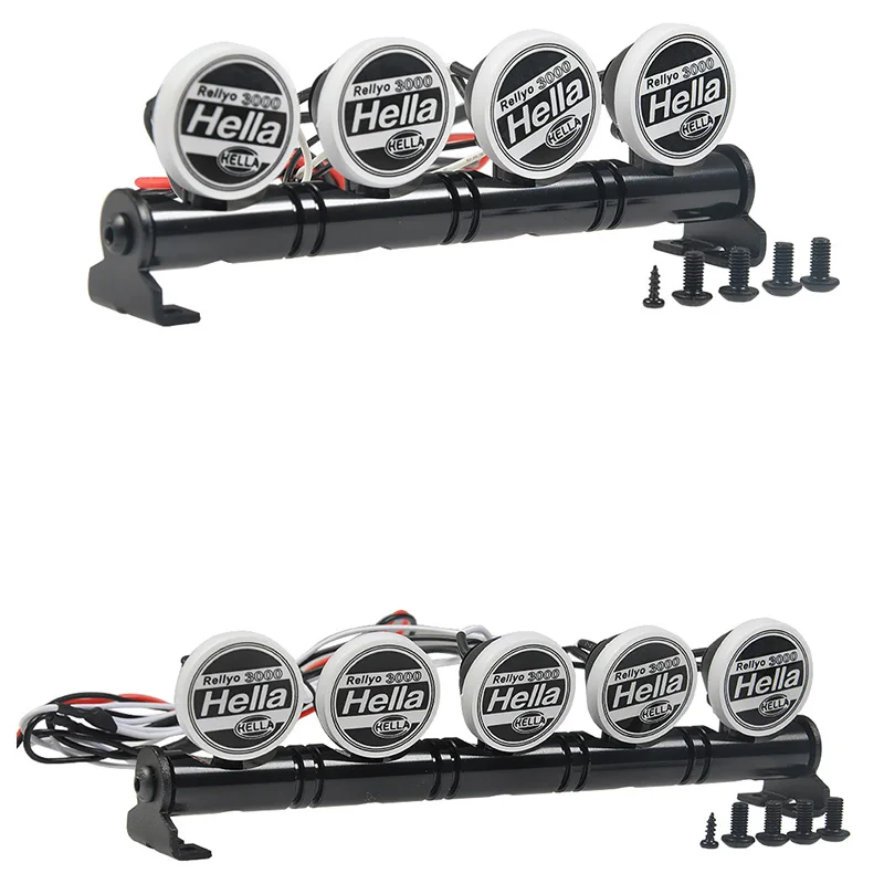 Barra Luminosa A Led Multifunzione Per 1/10 Rc Crawler Traxxas Trx-4 Trx4 Scx10 Rc Crawler Rc Car