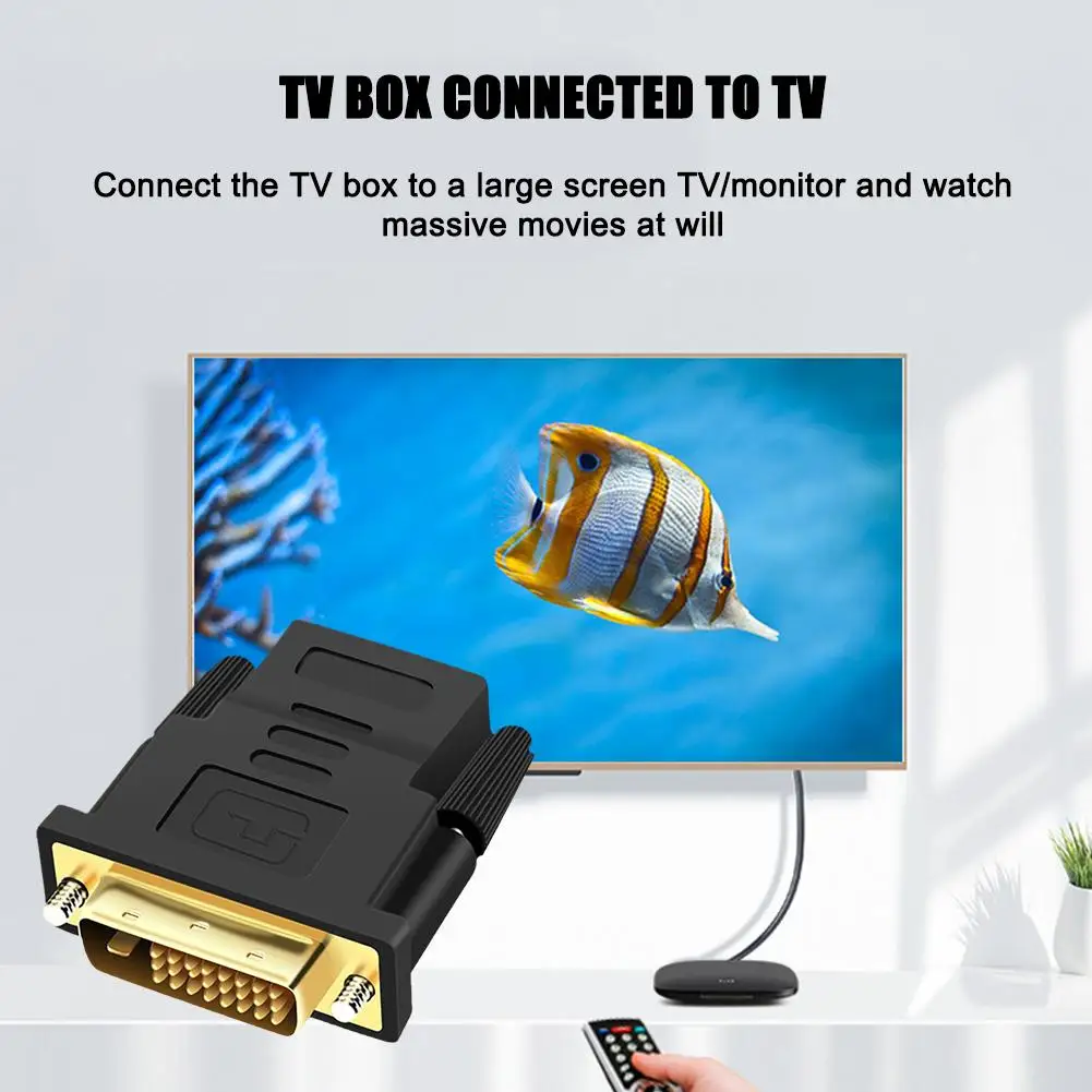 DVI-zu-HD-Konverter für PC, HDTV und Projektor - Kompatibel mit Fernseher, Computer und Monitor – Detail 9
