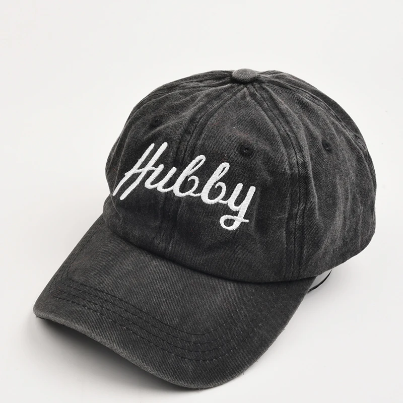 New Embroidery Wifey Hubby Women Baseball Cap Outdoor Fashion Lovers Adjustable Truck Hat for Men Hip Hop Snapback Dad Caps 6