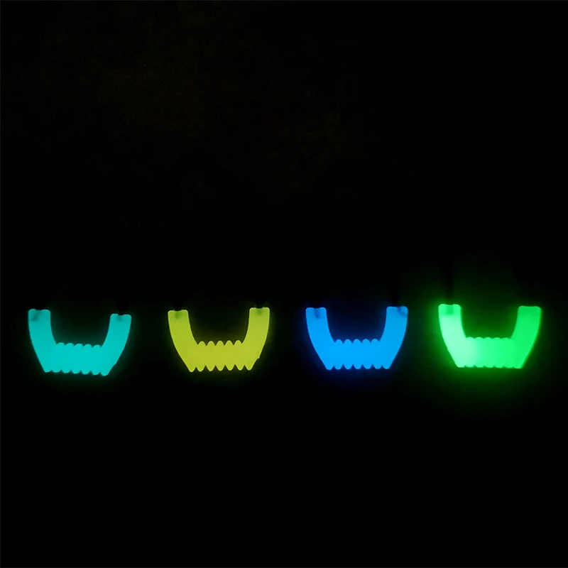 4Color Strong Luminous Zipper Head Self-luminous Pull Tail Rope Mountaineering Bag Backpack Clothes Climbing Tactical Accessorie