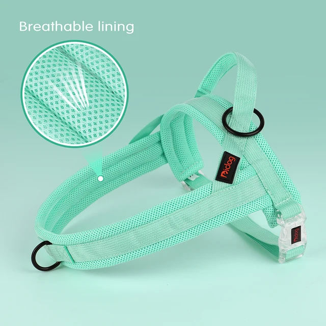 Adjustable Nylon Dog Harness Colorful Pet Dogs Vest Harness With Quicklace Control Handle for Small Medium Large Dogs Chihuahua 3