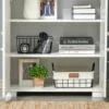 Industrial Style 4-Door Pantry Cabinet Organizer W/ Storage Shelves, White 6