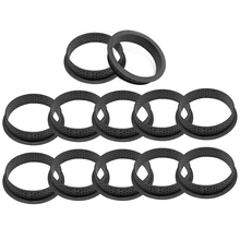 

12Pcs Cake Mold Mousse Tart Ring Plastic Round-Shape Dessert Pies Decorating Tool Perforated Baking Cutter DIY Bakeware