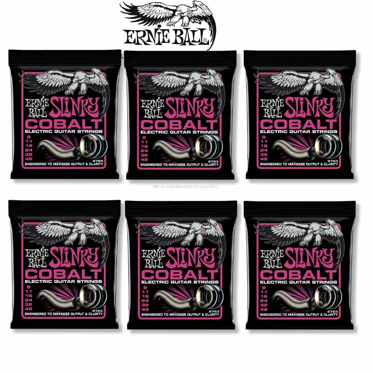

6 комплектов/шт. Тяжелый металл Rock электрическая гитара строка Ernie Ball популярная модель начального уровня 2626 2627 2221 2223 Бесплатная доставка