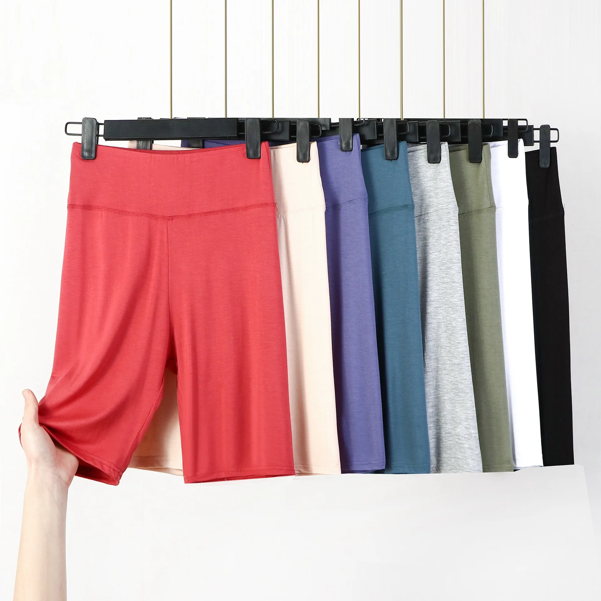 Safety Shorts High Waist Cotton Elastic Boyshorts Panties Female 8XL
