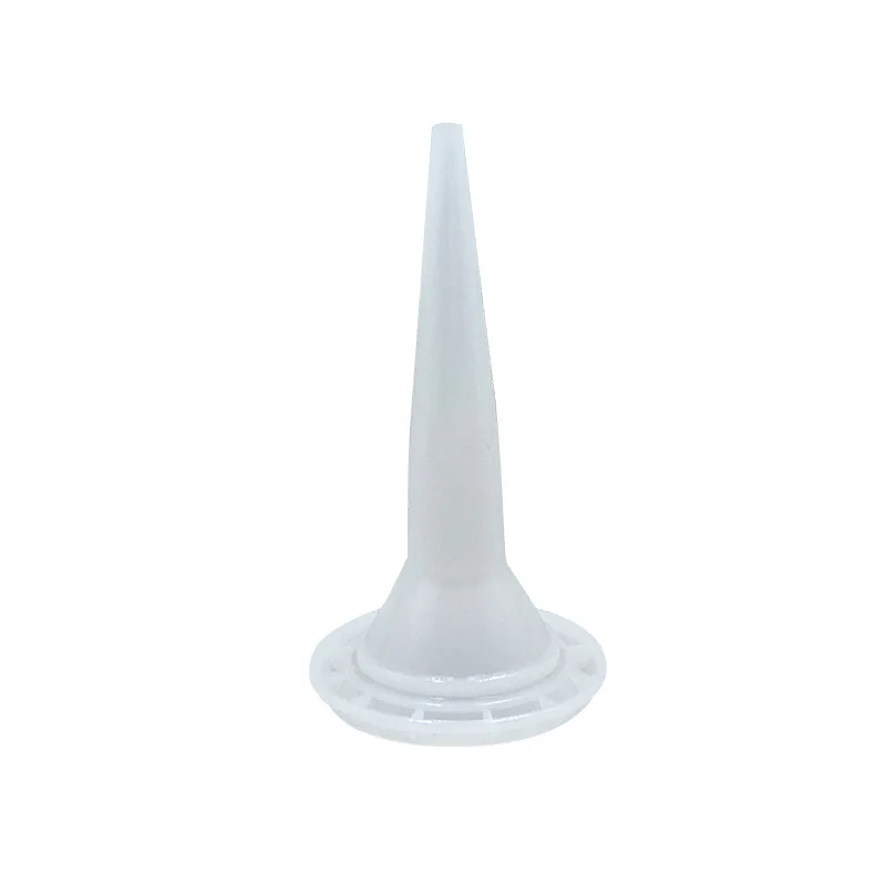 Caulking Nozzle 2pcs Structural Glue Nozzle Plastic Universal Caulking Nozzle Glass Glue Tip Mouth Home Improvement Construction Tools caulking gun nozzles