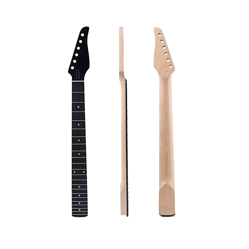 

22 Fret Maple Rosewood Fingerboard For Electric Guitar Neck Replacement