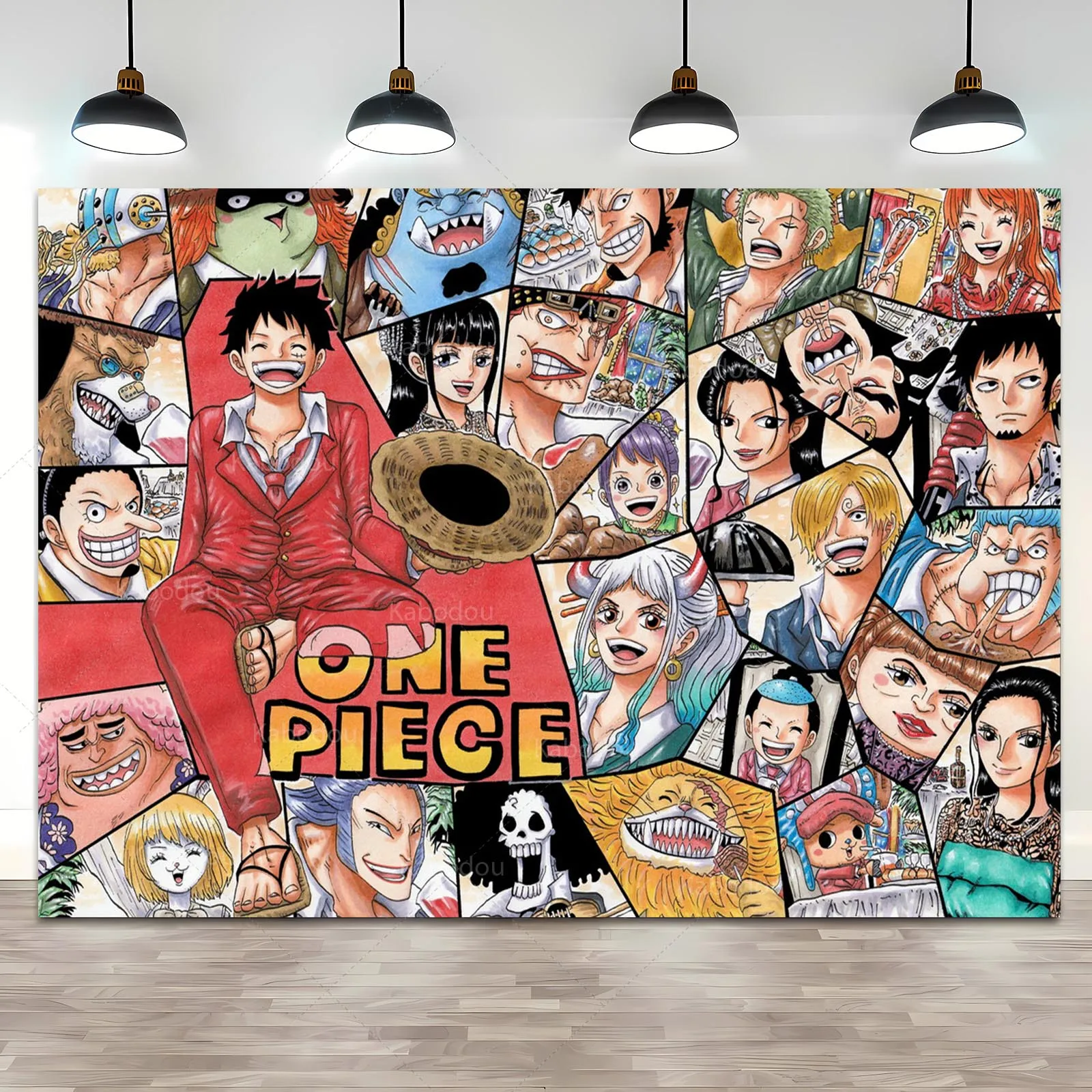 Anime One Piece Cosplay Party sfondo bambino ragazzo Corsair rufy Zoro  soggiorno Ocean Adventure sfondo Banner decorazione - AliExpress, image size:1600x1600