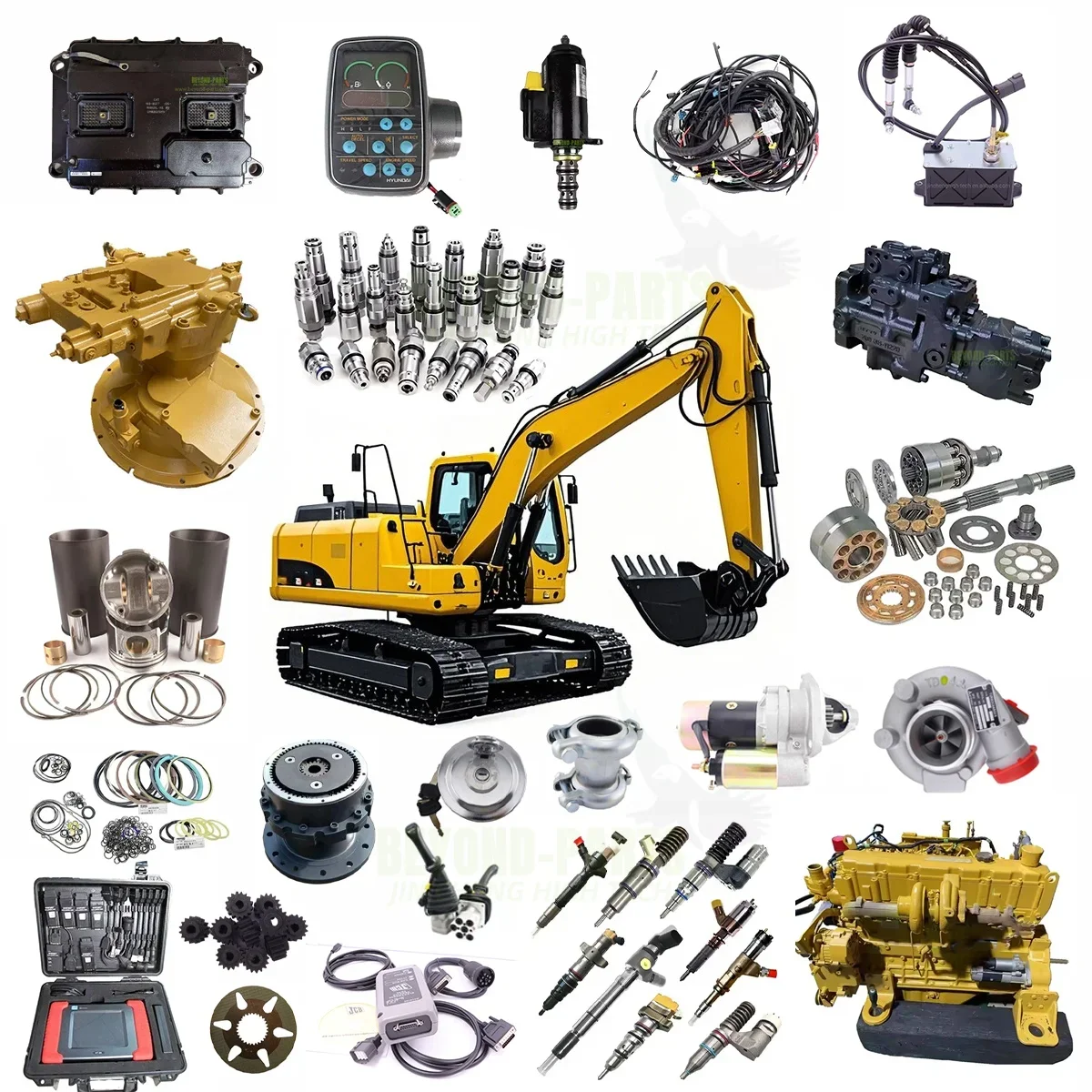 고품질 굴삭기 예비 부품 KHR1794 ECU 컨트롤러 패널 컴퓨터 보드 SH200 A1 SH200-1 호환