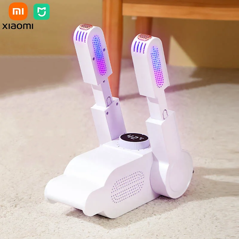 

Сушилка для обуви Xiaomi Mijia, быстрая сушилка, нагреватель, Дезодоратор, осушитель, подогреватель для ног, домашний портативный Электрический Фен