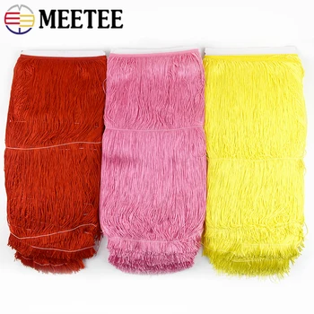 Nappe in poliestere lunghe 2M 50cm per cucito, decorazioni per abiti latino-americani, passamaneria, nastro decorativo per tende, accessori fai da te