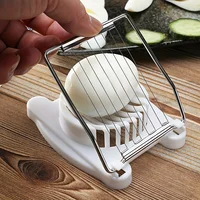 Trancheuse à œufs multifonctionnelle en acier inoxydable, peut couper des aliments mous pour des outils de cuisine ménagers pratiques et rapides 5