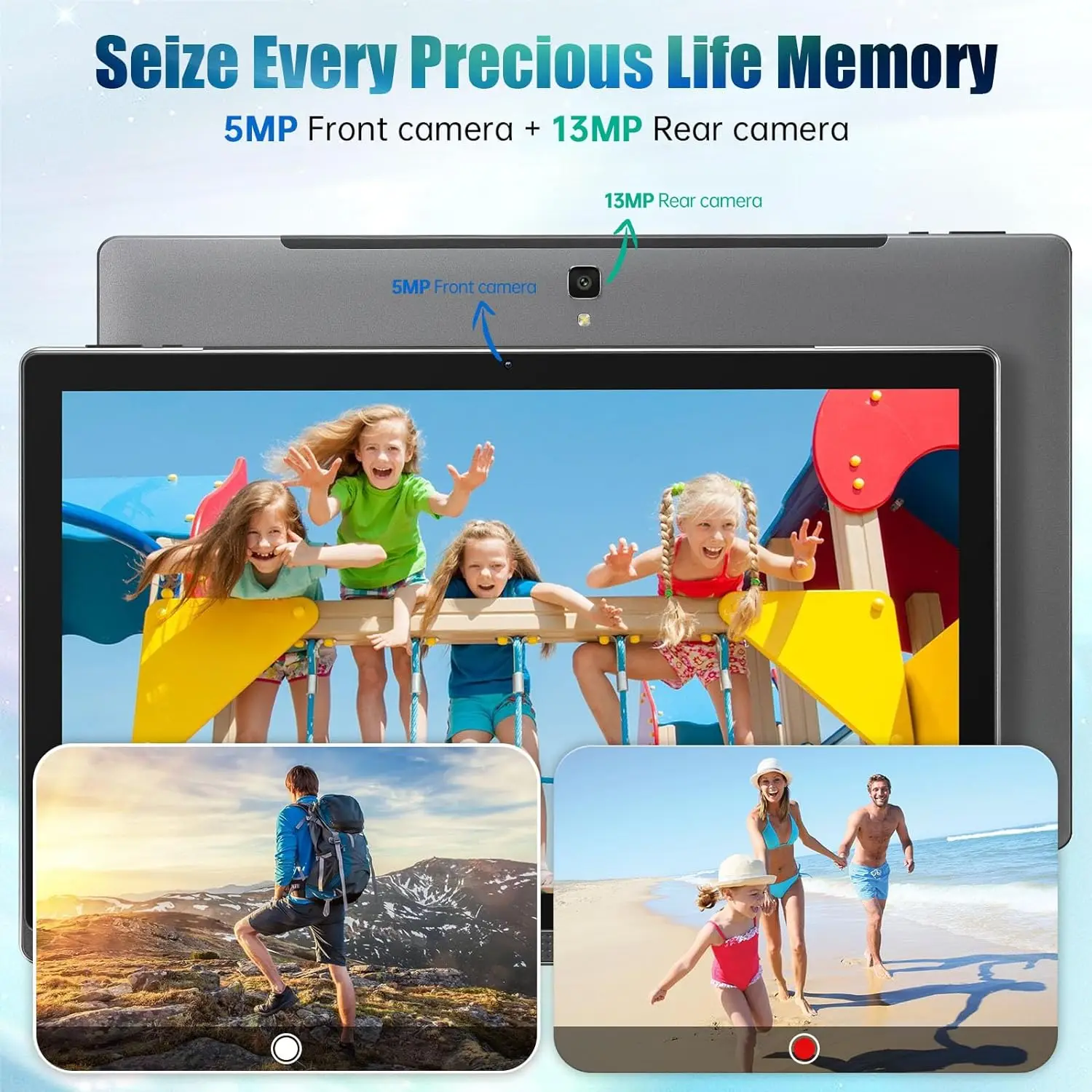 Newest 14.1 Inch Large Screen Tablet Pc MTK6797 Deca-Core 12+256GB 1920*1080 IPS Bluetooth WiFi Android 12 Tab Mediapad Laptop 5