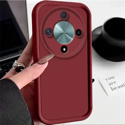 Candy Color Anti - Drop Silicone Phone Case - Soft Protective Cover for HONOR Magic8 Lite (RD - JGKS)