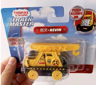 thumbnail image 1 of Thomas and Friends TrackMaster Push Along Metal Engines Toy Train Percy Harold Kevin Figura Modelo Colección Aventuras Regalo para niños, 1 of 5